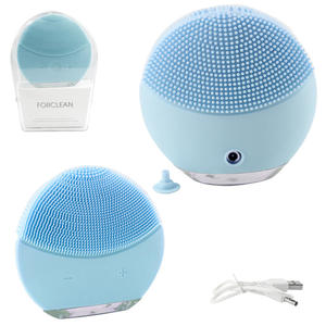 Massageador Facial Para Limpeza Facial Azul FCL-1 FCL-1 GENERICO